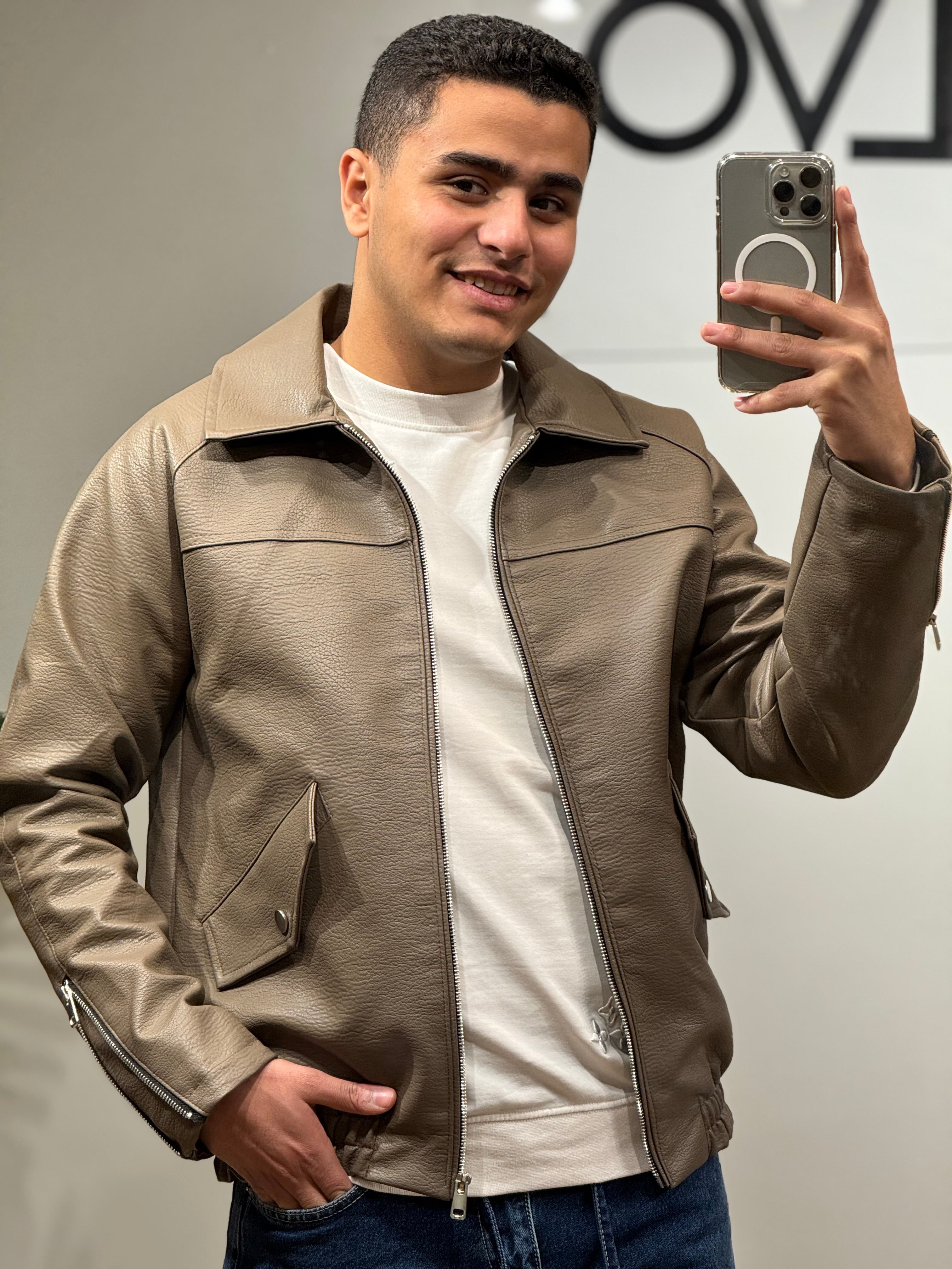 Brown Leather Jacket