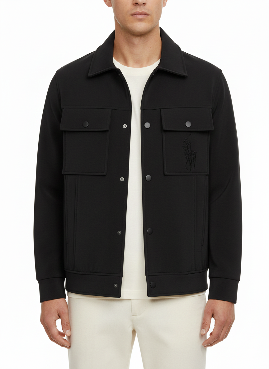 Men’s Black Utility Jacket – Polo Ralph Lauren