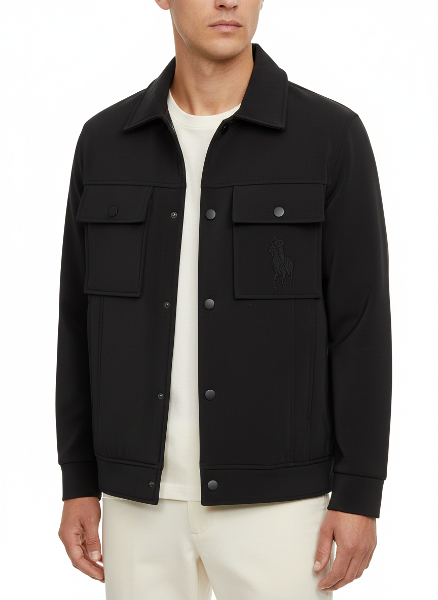 Men’s Black Utility Jacket – Polo Ralph Lauren