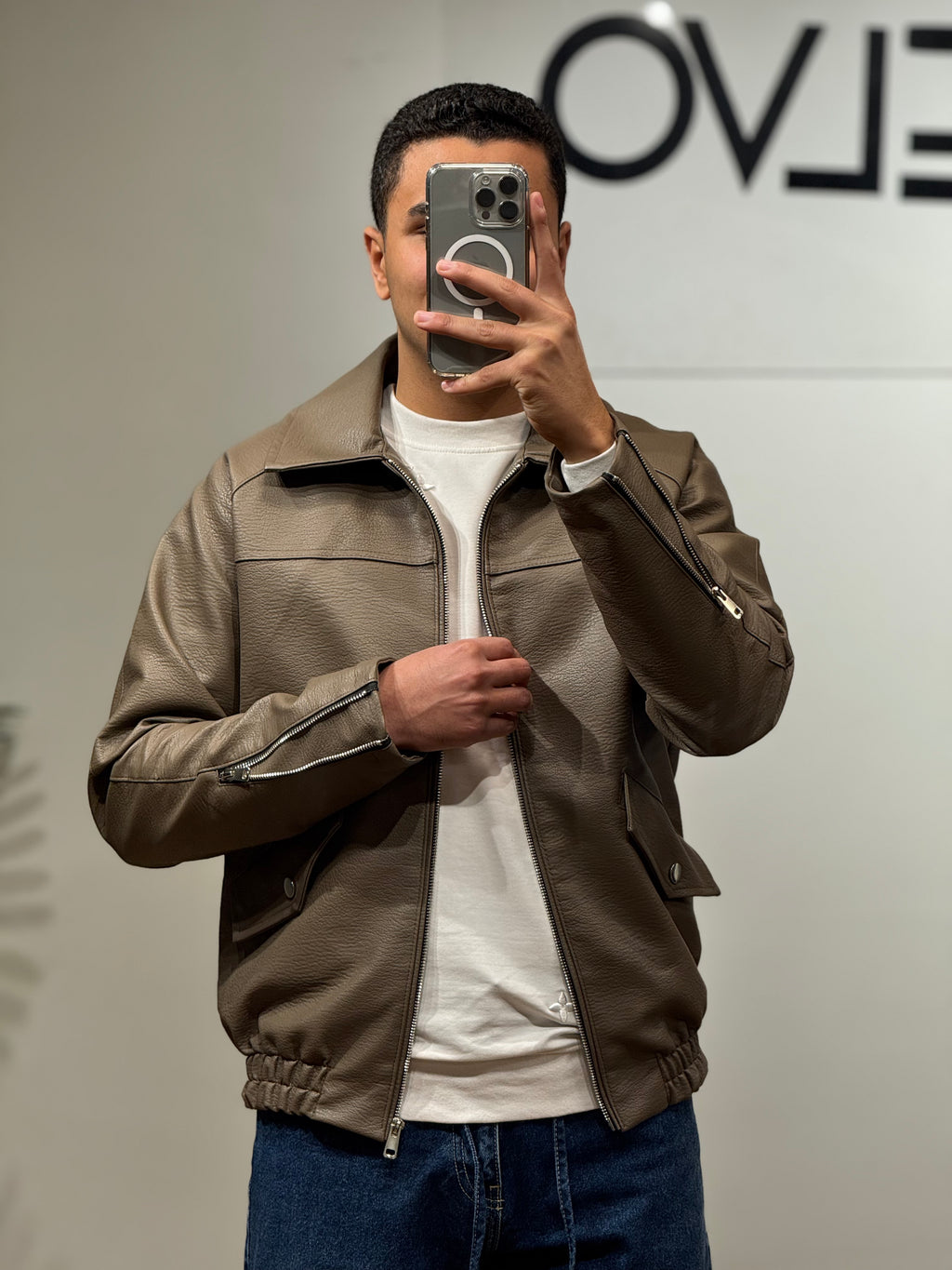 Brown Leather Jacket