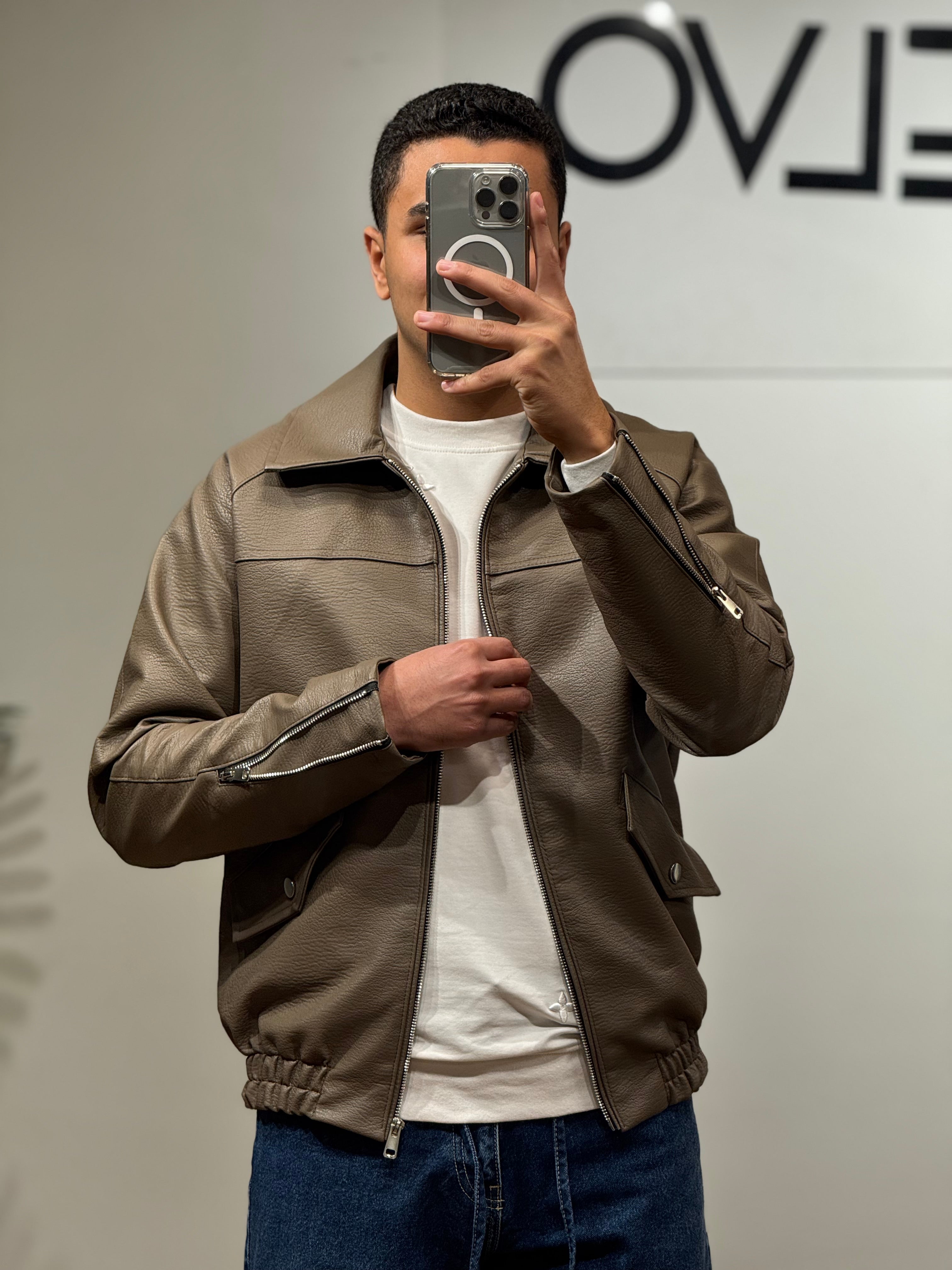 Brown Leather Jacket