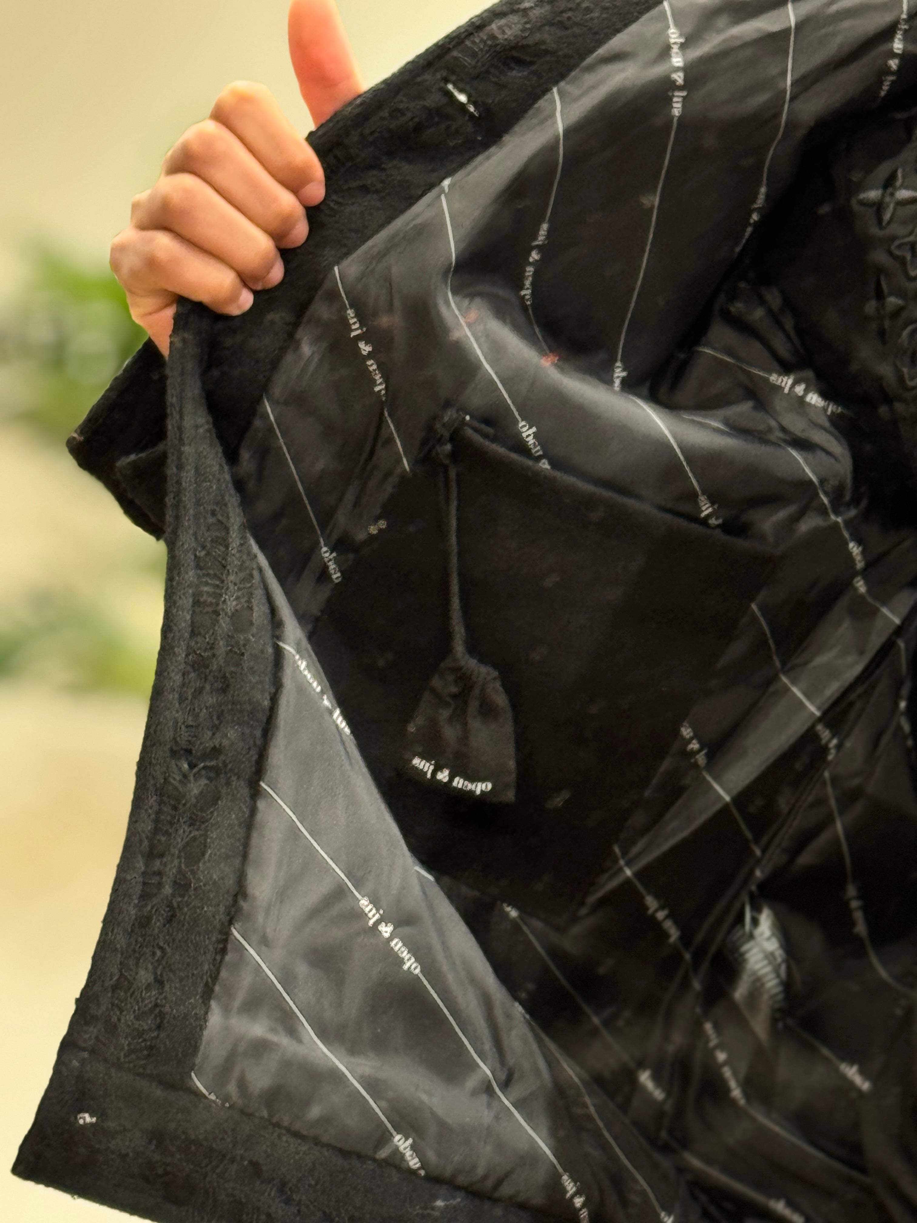 Textured Jacquard Jacket