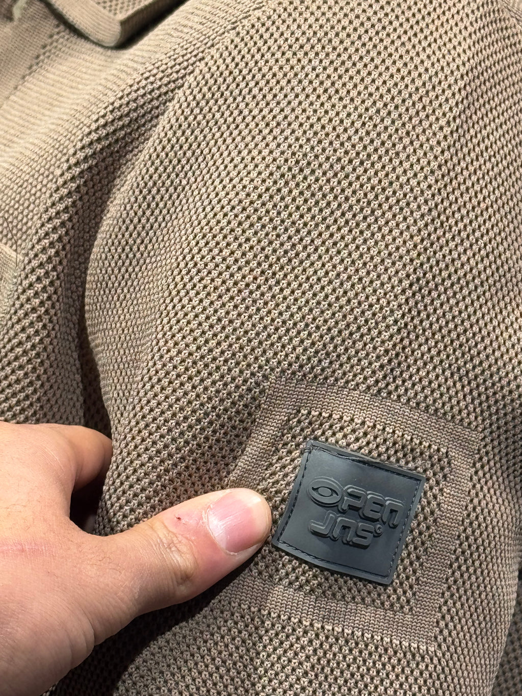 Beige Casual Suit Set