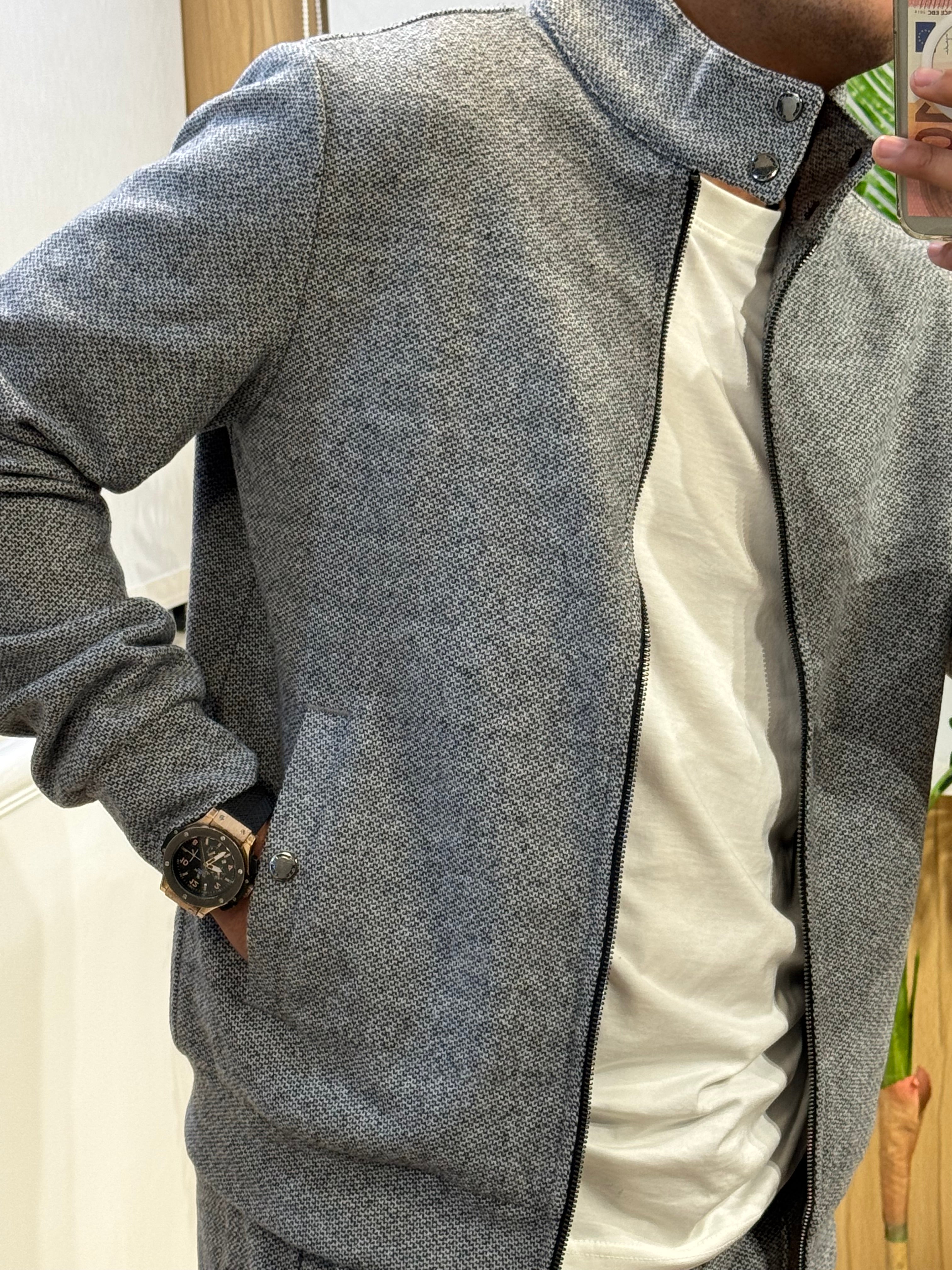 Textured Lounge Suit