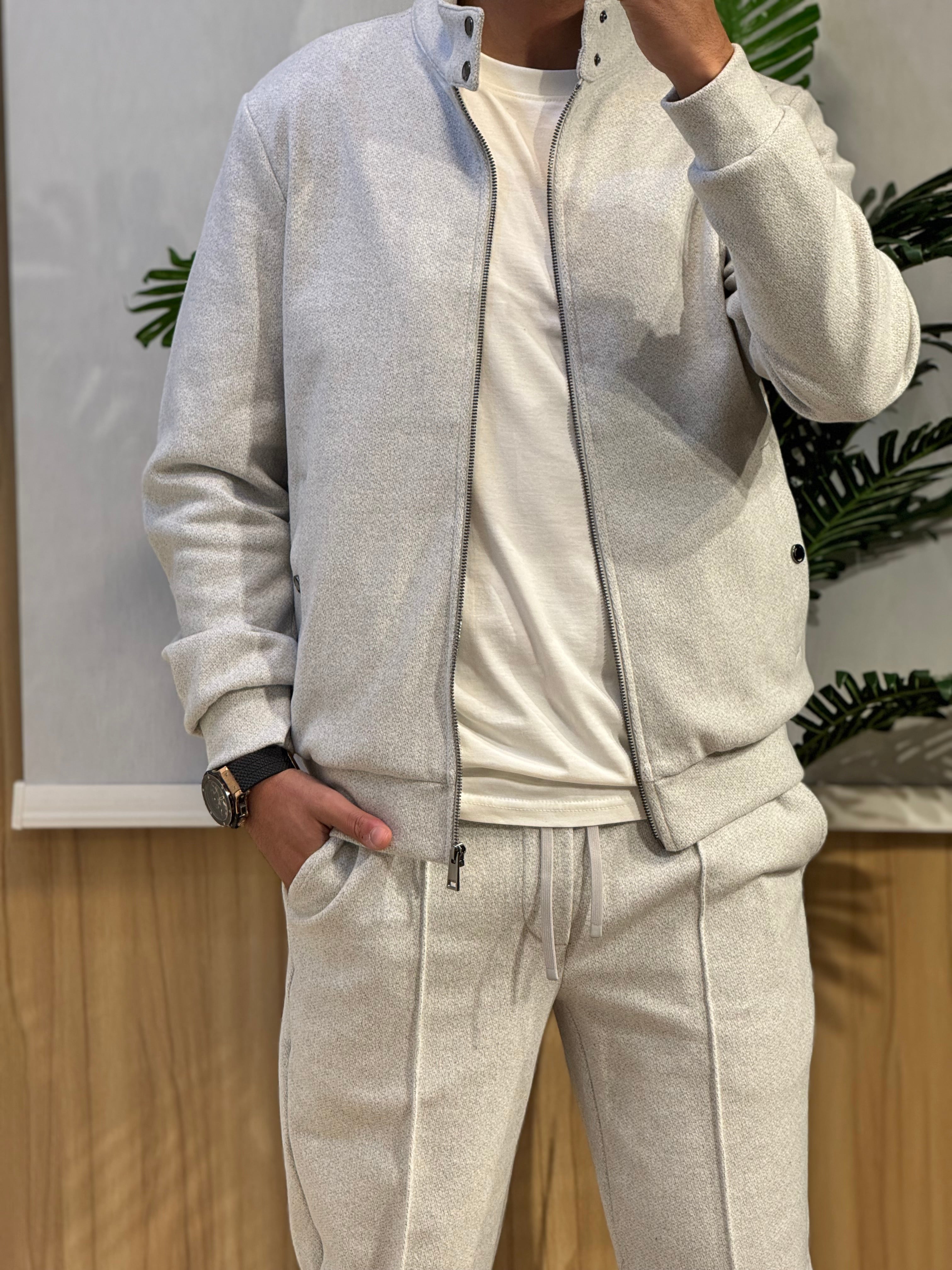 Textured Lounge Suit